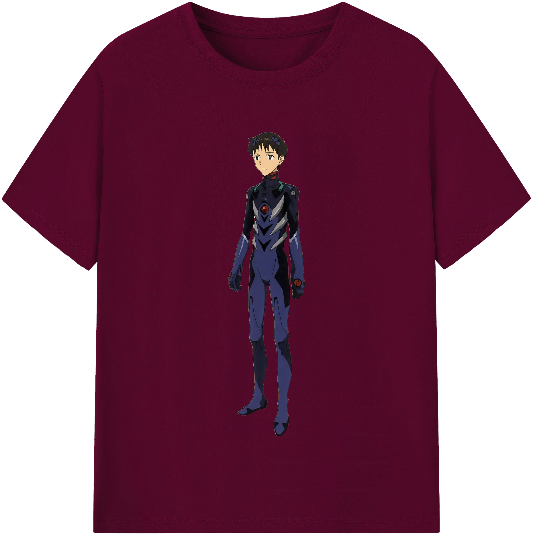 （画像用） EVA 新世紀エヴァンゲリオン レディースカジュアルプリントTシャツ（綿100％）
